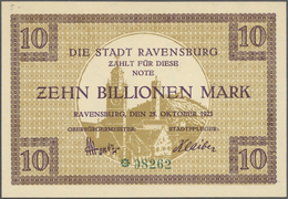 Deutschland - Notgeld - Württemberg: Ravensburg, Oberamtsbezirk, 5 (2), 20 (2), 50 (4) Mark, 1.11.19 - [11] Emissioni Locali