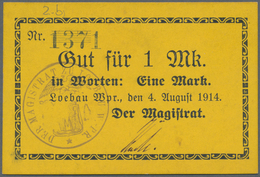 Deutschland - Notgeld - Ehemalige Ostgebiete: Westpreußen, Notgeld Von 1914, 28 Scheine Aus Bischofs - Other & Unclassified