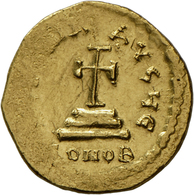 Heraclius (608 - 610 - 641): Heraclius Und Heraclius Constantinus (613-641): Gold-Solidus, Constanti - Andere & Zonder Classificatie