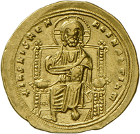 Romanus III. (1028 - 1034): Gold-Histamenon, Constantinopel; 4,29 G, Sommer 43.2, Sear 1819, Sehr Sc - Altri & Non Classificati