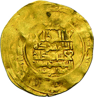 Islamische Münzen: Lot 8 Goldmünzen; Davon 7 X Islam Und 1 X Byzanz, Alle Unbestimmt, Schön-sehr Sch - Islamiques