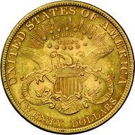 Vereinigte Staaten Von Amerika - Anlagegold: 20 Dollar 1899 (Double Eagle - Liberty Head Coronet), K - Andere & Zonder Classificatie