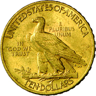 Vereinigte Staaten Von Amerika - Anlagegold: 10 Dollar 1908 (Eagle - Indian Head), KM # 130, Friedbe - Andere & Zonder Classificatie