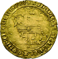 Belgien: Belgien / Brabant, Johann Und Wenzel 1355-1383: Mounton D' Or O.J. Umschrift JOH-DUX, Fried - Altri & Non Classificati