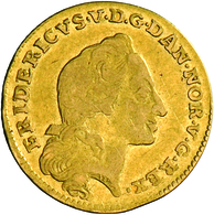 Dänemark: Frederik V 1746-1766: Dukat (12 Mark) 1761, Friedberg 269. 3,02 G. Schön. - Denemarken