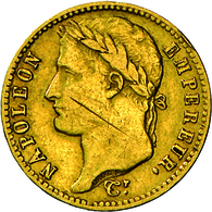 Frankreich - Anlagegold: Napoleon I. 1804-1814: 20 Francs 1811 A, KM # 695.1, Friedberg 511, 6,45 G, - Other & Unclassified