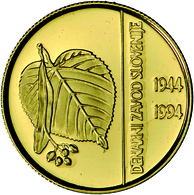 Slowenien - Anlagegold: 5.000 Tolarjev 1994, 50 Years Slowanian Bank, Gold 900/1000, 7 G, Friedberg - Slovénie