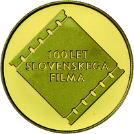 Slowenien - Anlagegold: 25.000 Tolarjev (SIT) 2005, 100 Years Of Slovenian Film, Gold 900/1000, 7 G, - Slovenia
