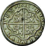 Spanien: Felipe III. 1598-1621: 8 Reales 1618, Segovia; 27,02 G, Davenport 4394, Winz. Randfehler, S - Other & Unclassified
