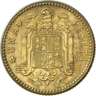 Spanien: 1 Peseta 1947 (E51), Auf Die Nationale Numismatische Ausstellung, KM#775, Selten!, Auflage. - Altri & Non Classificati