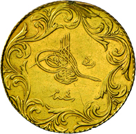 Türkei - Anlagegold: Muhammad V. AH 1327-1336 (1909-1918): 100 Kurush AH 1327, Gold 917/1000, 6,99 G - Turkey