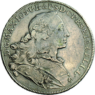 Altdeutschland Und RDR Bis 1800: Bayern, Maximilian III Joseph 1745-1777: Taler 1755 (Konventionstal - Autres & Non Classés