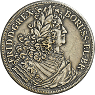 Altdeutschland Und RDR Bis 1800: Brandenburg-Preussen, Friedrich I. 1701-1713: Reichstaler 1707 CS. - Altri & Non Classificati