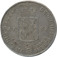 Altdeutschland Und RDR Bis 1800: Braunschweig-Calenberg-Hannover, Georg III., 1760-1820, 2/3 Taler ( - Altri & Non Classificati