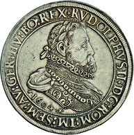 Haus Habsburg: Rudolph II. 1576-1612: Doppeltaler 1604, Hall, 57,42 G, Moser-Tursky 361, Davenport 3 - Altri – Europa