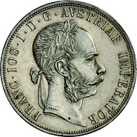 Haus Habsburg: Franz Joseph I. 1848-1916: 2 Gulden 1892, Frühwald 1391, Davenport 27, Kl. Kratzer, S - Autres – Europe