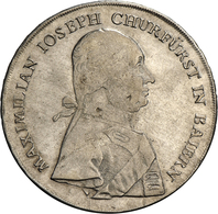 Bayern: Maximilian IV. Joseph 1799-1805: Konventionstaler 1803, AKS 2018, No. 8, Variante Ohne C.D. - Altri & Non Classificati