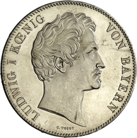 Bayern: Ludwig I. 1825-1848: Doppeltaler (3 1/2 Gulden) 1847, AKS 74, Jaeger 65, Seltener Jahrgang, - Autres & Non Classés