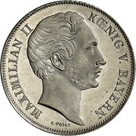 Bayern: Maximilian II. Joseph 1848-1864: Gulden 1852, AKS 2018, No. 151, Jaeger 82, Besserer Jahrgan - Autres & Non Classés