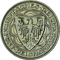 Weimarer Republik: 5 Reichsmark 1927 A, Bremerhaven, Jaeger 326, Kleine Kratzer, Vorzüglich. - Other & Unclassified