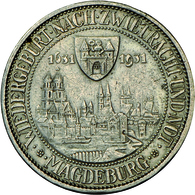 Weimarer Republik: 3 Reichsmark 1931 A, Magdeburg, Jaeger 347, Kratzer, Sehr Schön. - Altri & Non Classificati