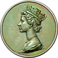 Medaillen Alle Welt: Großbritannien, Elisabeth II. Seit 1952: Silbermedaille 1972 Von A. Machin, Zum - Non Classés