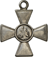 Medaillen Alle Welt: Russland: St. Georgs-Kreuz Für Soldaten, 4. Klasse, Mit Verleihungsnummer 37588 - Unclassified