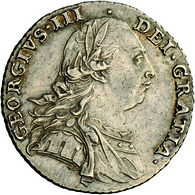 Alle Welt: Lot 17 Münzen, Dabei: Trade Dollar 1902, England Georg III. Schilling 1787, 3 Kleine Münz - Other & Unclassified