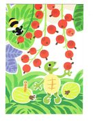 Cpm - Illustration LIISA KALLIO Pippu Papun Laulut - Abeille Tortue Ver De Terre Fruits Groseilles - Tortugas