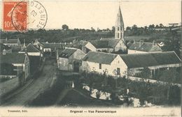 Cpa ORGEVAL 78 - 1908 - Vue Panoramique - Edit. Toussaint - Orgeval