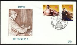 Belgium Zottegem 1976 / Europa CEPT / Basket Maker, Handicrafts / FDC - 1976