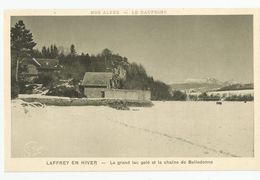 Isère - 38 Laffrey Le Grand Lac Gelé Et La Chaine De Belledonne Ed Girard Grenoble - Laffrey