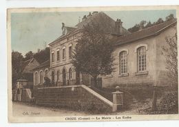 23 Creuse - Croze La Mairie Les écoles - Sonstige & Ohne Zuordnung