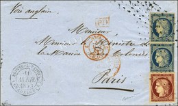 Rouleau De Points / N° 4 Paire + N° 6 (très Belles Marges) Càd POINTE-A-PITRE / (GUADELOUPE). 1853. - SUP. - RR. - 1849-1850 Cérès