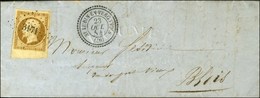 PC 3171 / N° 9 Bdf (belles Marges) Càd T 22 ST LUBIN-EN-VERGOMOIS (40) 23 OCT. 54 Sur Lettre Locale Pour Blois. Superbe  - 1852 Louis-Napoleon