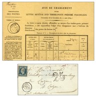 PC / N° 10 Càd T 15 MORLAIX (28) Taxe 25 DT, Mention Manuscrite '' Taxe Pour Timbre Ayant Déjà Servi '' + Dossier De Sai - 1852 Louis-Napoleon