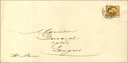 Càd Taxe 30c PARIS / PL. DE LA BOURSE / N° 21 Sur Imprimé Complet Pour Langres. 1864. - SUP. - R. - 1862 Napoléon III.