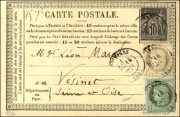 Càd POITIERS / N° 50 + 52 + 89 Sur CP Pour Le Vésinet. 1877. - TB. - 1871-1875 Cérès