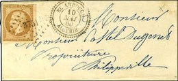 PC 3751 / N° 13 Filet Effleuré Càd T 22 EL ARROUCH / ALGERIE Sur Lettre Locale Pour Philippeville. 1860. - SUP. - R. - Autres & Non Classés