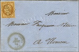 GC 5038 / N° 21 Càd T 22 LALLA MAGHRNIA / ALGERIE Sur Lettre Locale Pour Tlemcen. 1864. - TB. - Autres & Non Classés