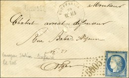 GC 5005 / N° 60 Conv. Stat. BOUFFARICK / BL ALG / ALGERIE Sur Lettre Pour Alger. 1874. - TB. - Altri & Non Classificati