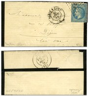 Lettre Avec Très Bon Texte Daté De Paris '' Un Employé Des Postes Qui M'a Averti Qu'un Ballon Portant Des Dépêches Parti - Guerre De 1870