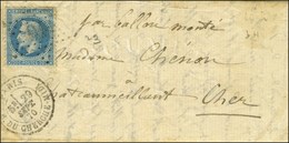 Etoile 10 / N° 29 Càd PARIS / R. DU CHERCHE-MIDI 29 SEPT. 70 Sur Lettre Pour Chateaumeillant, Au Verso Càd D'arrivée 16  - Guerra Del 1870