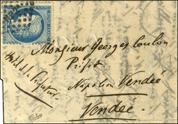 Lettre Avec Texte Daté De Paris Le 21 Octobre 1870 Pour Napoléon Vendée, Au Recto Losange HP 2° (Paris Au Havre), Au Ver - War 1870