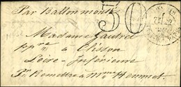 Càd PARIS / PASSY LES PARIS Taxe 30 DT Sur Lettre Pour Clisson Avec Superbe Texte Sur Les Moyens De Communication Pour L - Guerra Del 1870