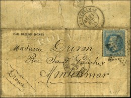 Etoile 1 / N° 29 Càd PARIS / PL. DE LA BOURSE 10 DEC. 70 (6e Levée) Sur Gazette N° 15 Pour Montélimar, Au Verso Càd D'ar - Krieg 1870