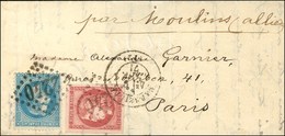 GC 2240 / N° 29 + N° 49 (superbes Marges) Càd T 17 MARSEILLE (12) 9 JANV. 71 Sur Boule De Moulins. Au Verso, Très Rare C - War 1870