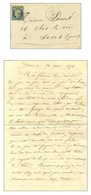 Lettre Avec Texte Daté De Paris Le 20 Mai 1871 Acheminée Par Passeur Privé Et Remise Au Bureau De Montmorency Pour Sens. - War 1870