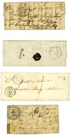 Lot De 4 Cursives De L'Ain (cote 400). - B / TB. - 1801-1848: Vorläufer XIX