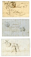 Lot De 3 Cursives De L'Ardèche. - B / TB. - 1801-1848: Precursors XIX